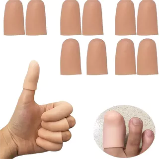 5PCS Gel Protetor De Dedo Capa De Silicone Proteção Perfeita Para Artrite Do Bálsamo Rachaduras No E Outros Alívio De Dor