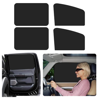4Pack Cortinas De Carro Com Ímãs , GlareBlocking E Proteção UV Privacy Curtains