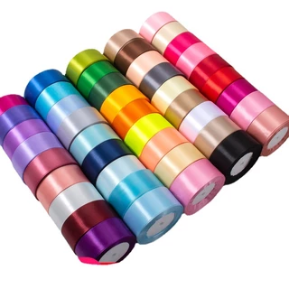 1 pacote 4cm de largura 22 metros de comprimento fita decoração de casamento fita colorida embrulho de presente DIY buqu