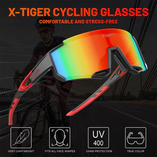 X-TIGER Óculos De Ciclismo Esportivo Ao Ar Livre , Sol Polarizados De Cor De Estrada De Montanha Corrida