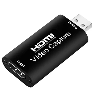 Placa De Captura De Vídeo USB 2.0 Compatível Com HD 4K Gravação De Caixa De Streaming Ao Vivo Para PS4 XBOX Phone Game DVD Câmera