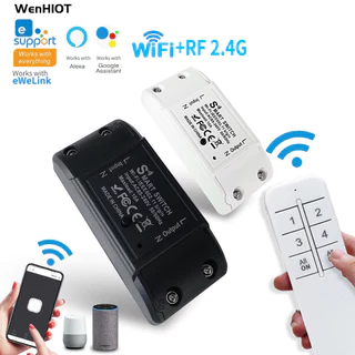 eWeLink WiFi Smart switch Comutador Sem Fio APP Funciona Com O Controle De Voz Alexa Google Home