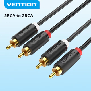 Vention 2 Rca Para Cabo De Áudio Estéreo Banhado A Ouro Amplificador De Tv Dvd Cd Soundbox