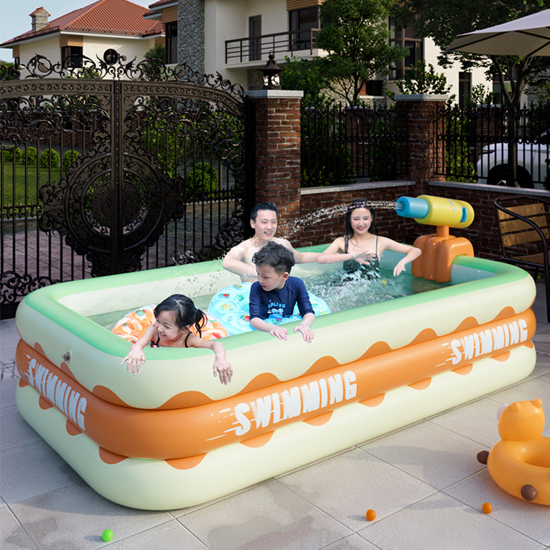 Piscina Insuflável Dobrável Para Crianças Exterior Adultos De Jardim Festa