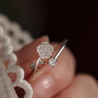 1 peça abertura tamanho ajustável Design artístico anel criativo feminino estilo legal versão coreana All-Match elegante