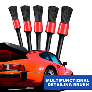 Conjunto De Escovas De Detalhamento De Carro A10 Escova De Limpeza Automática De Cabelo De Javali Natural Premium Para L