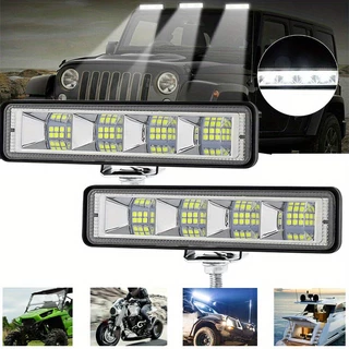 24LED 72W Luzes De Trabalho Com Barra De Luz Led Para Carros À Prova D'água Acessórios De Iluminação Off-Road