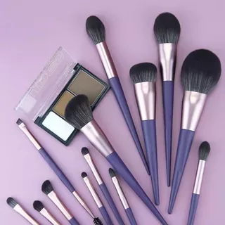 Uva roxa 13 conjuntos de pincéis de maquiagem pincel Cangzhou conjunto de pincéis profissional sombra escova ferramenta beleza escova