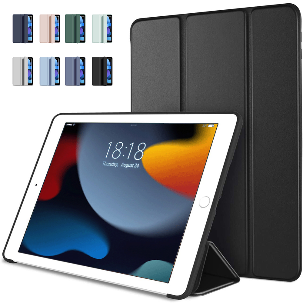 Capa Macia Dobrável Para iPad 10,2 9a Geração 8a 7 6 5 9,7 Pro 11 Air 4 5 10,9 Polegadas 10a 10,5 2 3 4 Air321 Mini 654321 De Despertar Do Sono