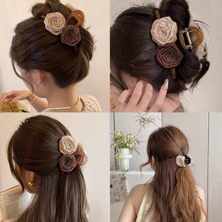 Clip de Verão Clip de Luxo Leve Clip de Luxo Twist Hair Clip de Moda Feminina All-Match Hair Clip Shark Clip Acessórios de Cabelo