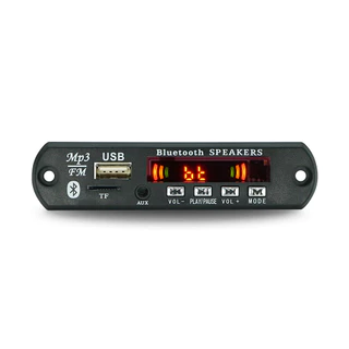 Amplificador Bluetooth 3W 5V com Fonte de Alimentação e Tela Colorida Decodificadora MP3