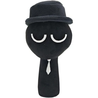 Presente De Feriado Brinquedo De Pelúcia Fofo Preto De 10 Polegadas-Boneca De Travesseiro Macio , Adequado Para Crianças