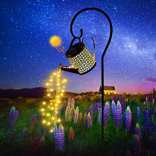 Luzes Solares de Piso e Jardim Estilo Chaleira Decorativas à Prova de Chuva
