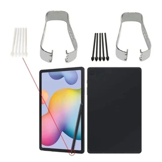 5Pcs Pontas Da Caneta Stylus Touch Nibs 5g Com Clipe Metálico Para Samsung Galaxy Tab S6 T860 T865/S6 Lite Series S Pen