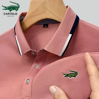 2024 Summer New Style Summer New Style Lazer Masculino ao Ar Livre Golfe, Tênis Esportes Clássico Empresarial Lapela Pólo de manga curta