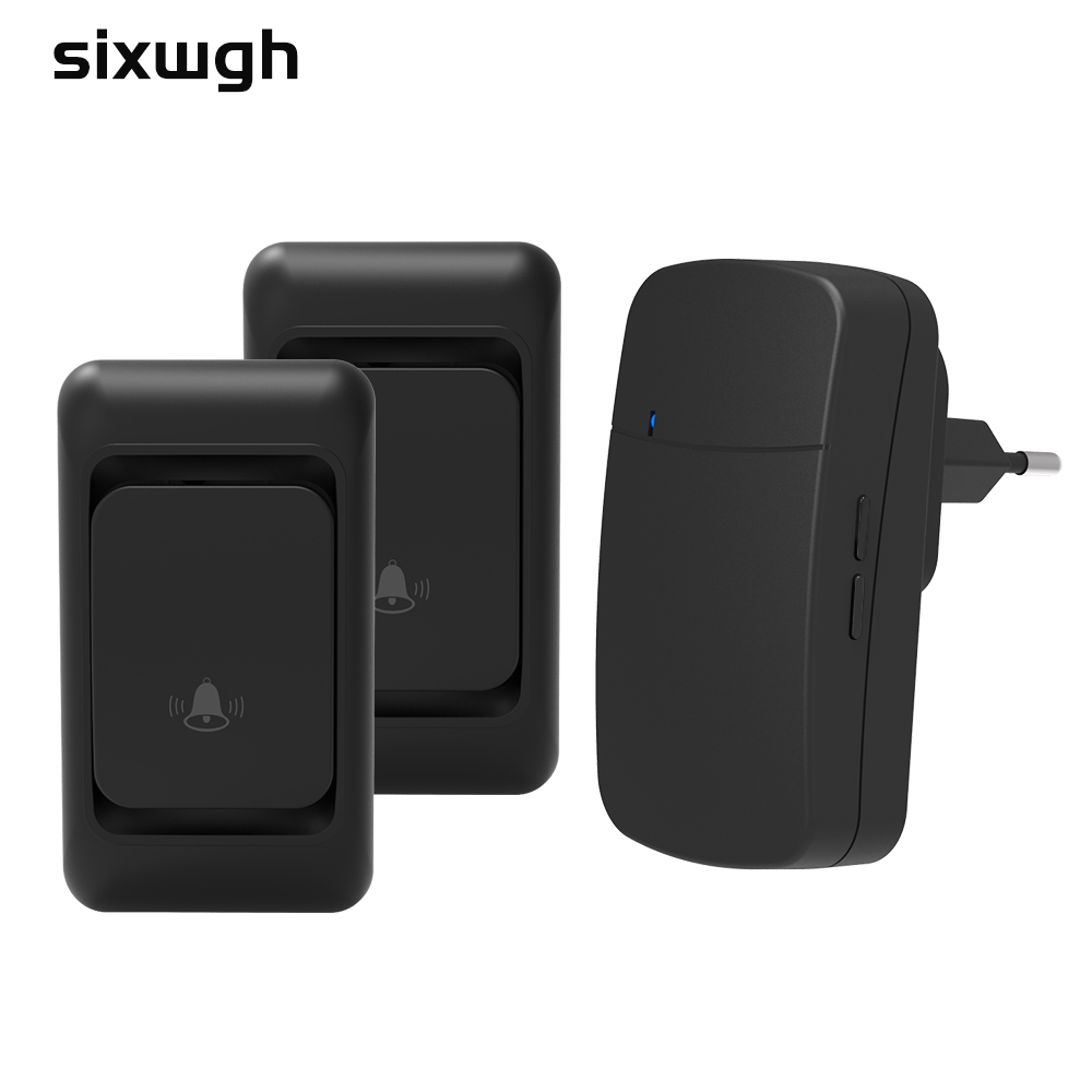 Campainha De Porta Sem Fio 38 Música 150 Metros De Distância US/UK/EU plug Opcional