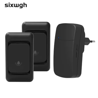 Campainha De Porta Sem Fio 38 Música 150 Metros De Distância US/UK/EU plug Opcional