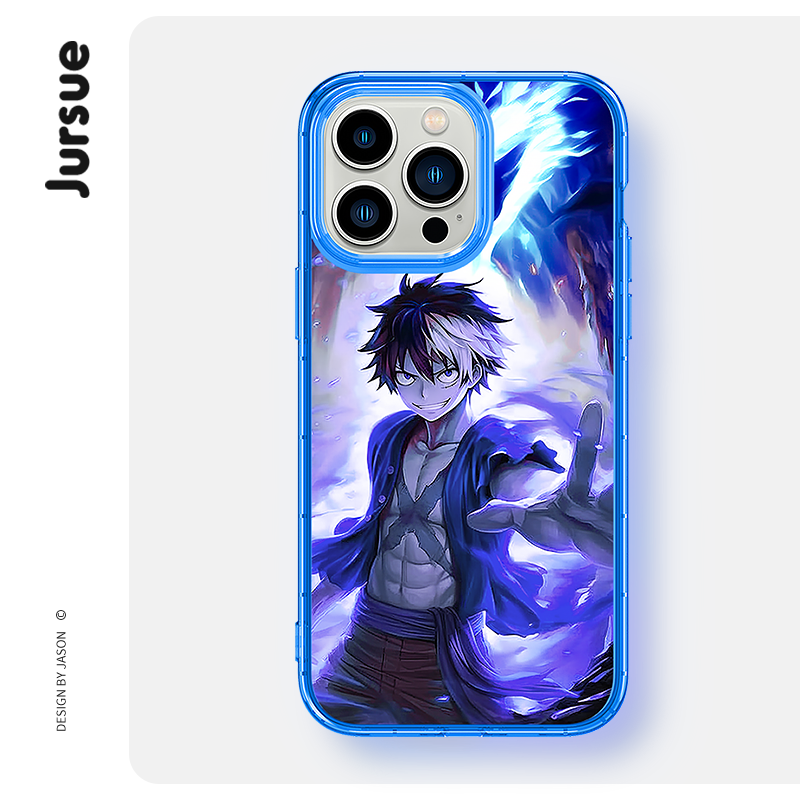 Anime Engraçado À Prova De Choque Para iPhone 15 14 13 12 11 Pro Max SE 2020 X XR XS 8 7 Plus H5110Q