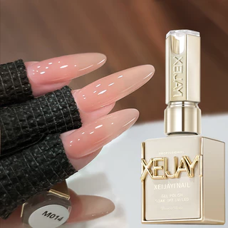 XEIJAYI 1 Unidade 15ml Jelly Crystal Nude Gel Esmalte-Translúcido Com Efeito Transparente De Gelo-Soak Off UV/LED-Perfei