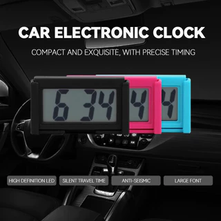 Mini Relógio Eletrônico Portátil Para Carro