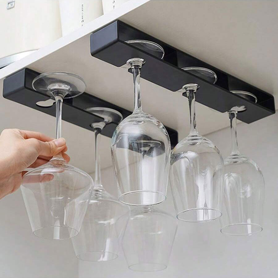 Cabide de vidro para vinho, Estante para cozinha, Estante para copos