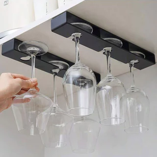 Cabide de vidro para vinho, Estante para cozinha, Estante para copos