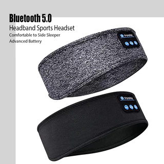 Fones De Ouvido Sem Fio Bluetooth 5.0 Máscara De Olhos Para Dormir Esportes Faixa De Cabeça