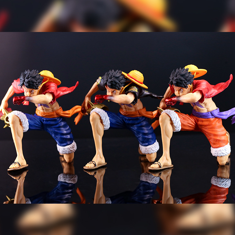 Figura de Personagem de um pedaço de Borracha de Frutas Figura de Personagem de Anime Bidimensional Coleção de Cenário de Ornamentos de Brinquedos
