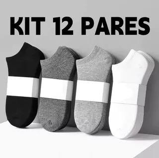 12 Pares De Meias Unissex No-Show – Respiráveis E Invisíveis Para Corrida , Esportes