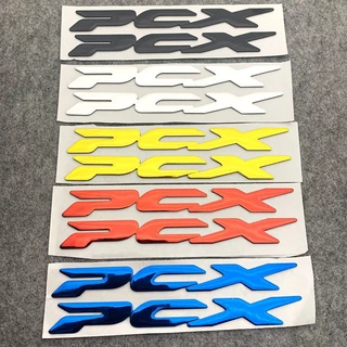1 Par De Adesivos De Decoração HONDA PCX Scooter 3D Emblema Para Motocicletas
