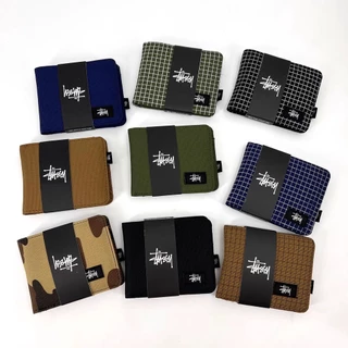【 Best Selling 】 Small Porta-Carteira Feminina Dobrável Quadrado Oxford Bolsa De Troca De Pano Para Moedas De Cartões De Visita Money