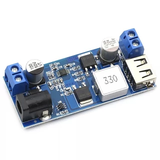 Módulo De Redução De Tensão DC 5V6A 12V24V A 5V Conversor De Energia USB De Carregamento 5A De Alta Potência 30W