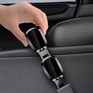 Cinto de segurança do carro e fivela de extensão do cinto de segurança traseiro Anti-estrangulamento fivela retentor