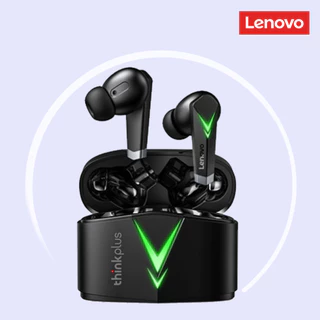 Lenovo LP6 VCT Fone De Ouvido Para Jogos Fones Sem Fio Modo Duplo Com Microfone HIFI Música Redução De Ruído Baixa Latên