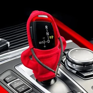 Tampa Do Botão De Engrenagem Carro Com Capuz Alavanca Cabeça Da Capa Alça Kit Decoração Acessórios Interiores