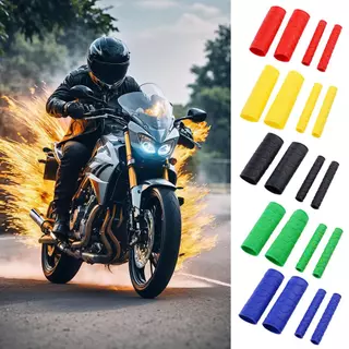 1 Par Universal Motocicleta Guiador Aperto Freio Embreagens TRP Capa Macia Alavanca Barra Alça Manga Protetor