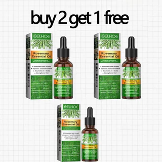(Compre 2 E Ganhe 1 Grátis) Rosemary Essential Oi Anti-Queda De Cabelo Denso Sólido Nutrir Reparação Do Couro Cabeludo Ó