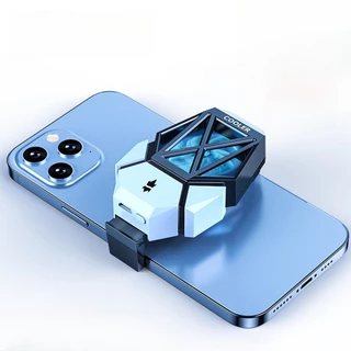 BlueWow DY08 Universal Mini Telefone Celular Radiador De Ventilador Turbo Hurricane Jogo De Furacão Refrigerador De Calor Para I -
