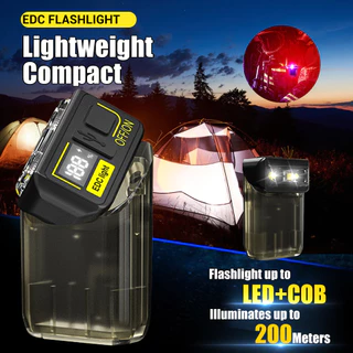 XIWANGFIRE Mini-Chaveiro Portátil Multi-Funções Led Lanterna De Luz De Alto Brilho Fonte Dupla Para Camping Exterior Lâmpada De Cabeça De Pesca