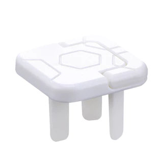 10PCS Tampa Protetora Do Anel De Proteção anti-Choque Elétrico Para Crianças , Plugue De Tomada De Energia De Segurança Bebês , Isolante