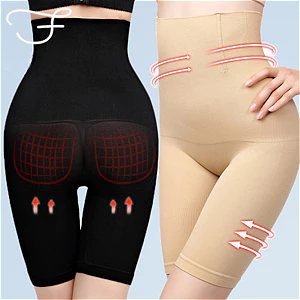 Cintura Alta Ângulo Plano Quadril Levantamento Corpo shapinfg Roupa Interior Feminina plus size