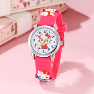Hello Kitty 3D Faixa De Silicone Para Crianças Kid Cartoon