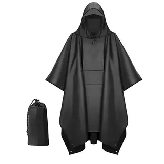 Capa De Chuva Revestida De PU multi-Funcional Três Em Um Para Alpinismo Esportivo Ao Ar Livre poncho Adulto De Uma Peça