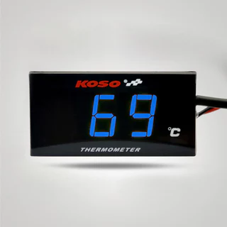 Acessórios De Modificação De Motocicleta Monitor De Temperatura Ultrafino 0-120 ° Resfriamento De Água C em Oferta na Shopee