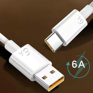 Aplicável Ao Carregador Super Rápido De Cabo De Dados Huawei 6A Tipo C , Compatível Com De Telefone Honor 66W