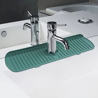 Torneira de cozinha de 1 peça Almofada de drenagem de Silicone à prova de respingos Almofada de drenagem de Silicone Almofada de drenagem de