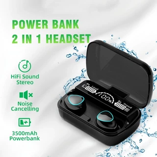 M10 Fones De Ouvido Bluetooth Handfree LED Dispay Alta Fidelidade Música Estéreo Sem Fio À Prova Dwaterproof Água Jogos