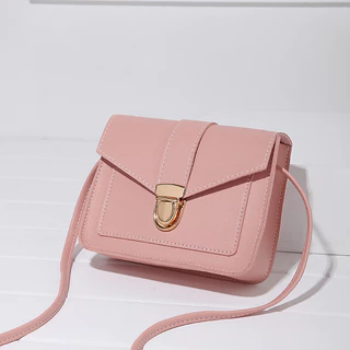 Bolsa Pequena para Mensageiro Bolsa Feminina Versão coreana Bolsa Pequena Quadrada All-Match Bolsa Pequena Mini Bolsa Simples