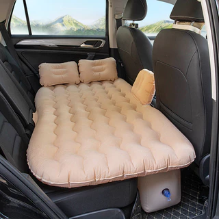 1pc Colchão Insuflável De Carro Espessado Dividido Cama De Viagem Traseira Suv Sedan Camas Dobráveis Interior