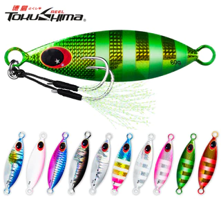 1Pcs 10-60g Umpan Mancing Metal Lento Jig Afundamento Pesado Minnow 3D Olhos Isca De Pesca A Laser 5-8,5cm Trolling Fishing Lure